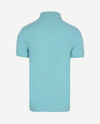 1985 polo aqua blauw