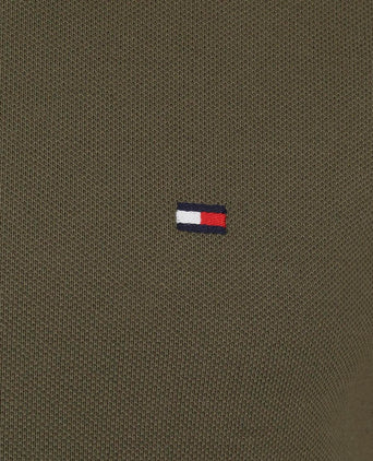 Tommy Hilfiger poloshirt 1985 donkergroen | Slim-fit