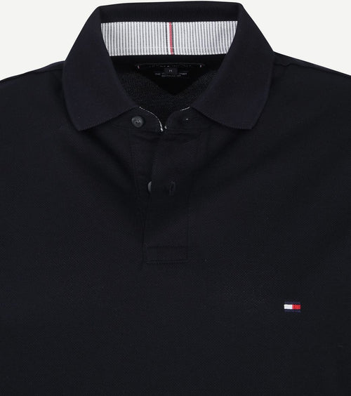 Tommy Hilfiger poloshirt regular donkerblauw