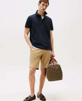 Tommy Hilfiger poloshirt regular donkerblauw