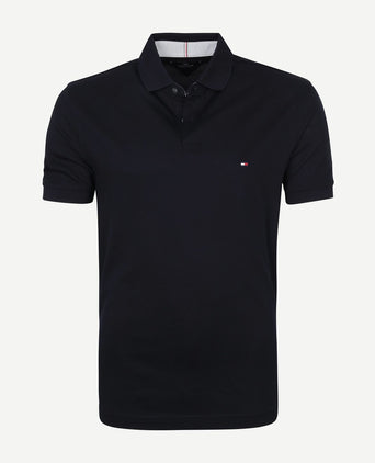 Tommy Hilfiger poloshirt regular donkerblauw