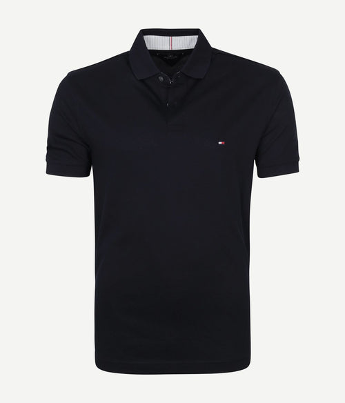 Tommy Hilfiger poloshirt regular donkerblauw