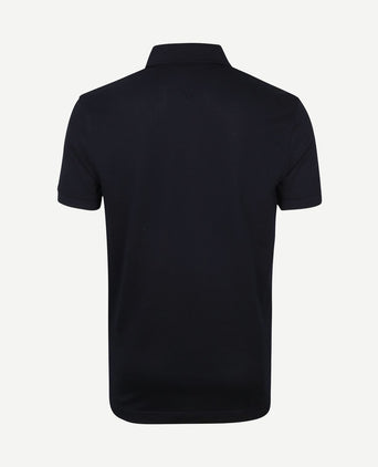 Poloshirt regular donkerblauw
