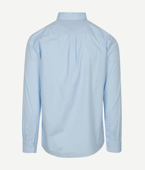Poplin overhemd flex lichtblauw