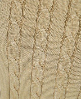 Tommy Hilfiger pullover cable sandalwood | Regular-fit