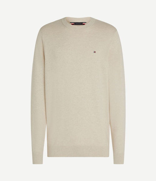 Pullover cotton kashmir ecru