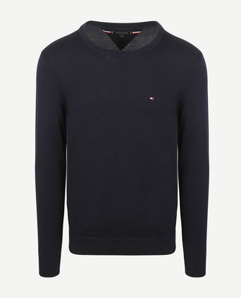 Tommy Hilfiger pullover essential donkerblauw | Regular-fit