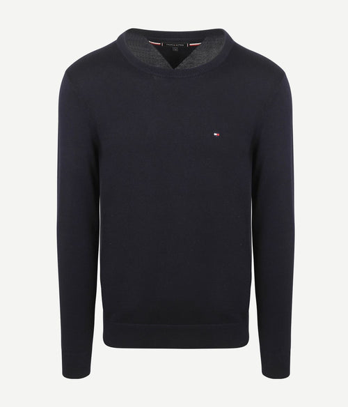 Tommy Hilfiger pullover essential donkerblauw | Regular-fit