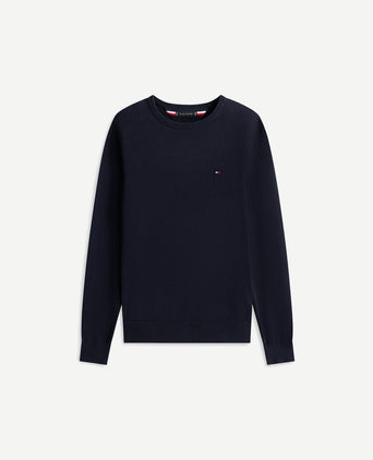Pullover essential donkerblauw