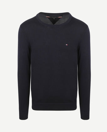 Pullover essential donkerblauw