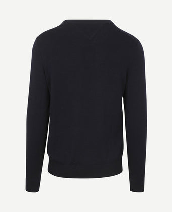 Pullover essential donkerblauw