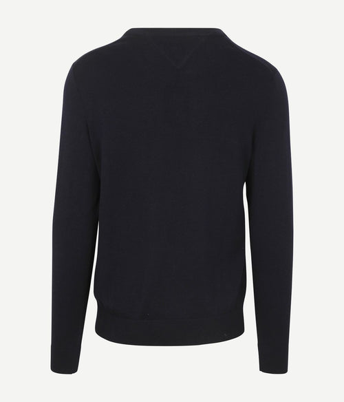 Tommy Hilfiger pullover essential donkerblauw | Regular-fit