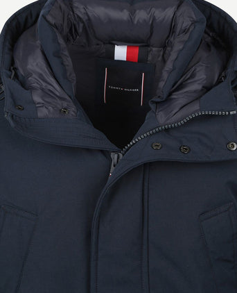Tommy Hilfiger rockie parka donkerblauw | Regular-fit