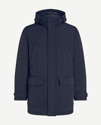 Tommy Hilfiger rockie parka donkerblauw | Regular-fit