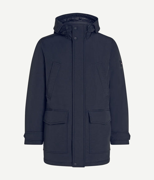 Tommy Hilfiger rockie parka donkerblauw | Regular-fit