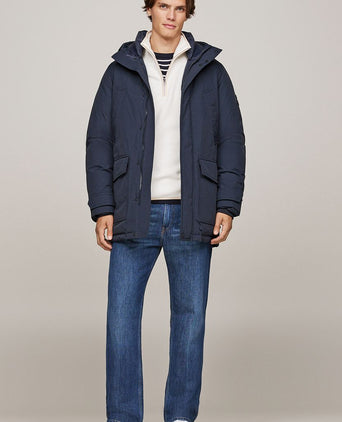 Tommy Hilfiger rockie parka donkerblauw | Regular-fit