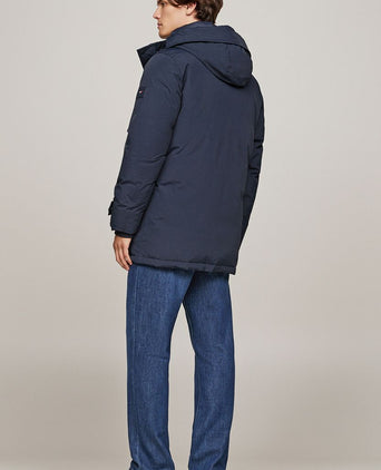 Tommy Hilfiger rockie parka donkerblauw | Regular-fit