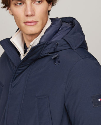 Tommy Hilfiger rockie parka donkerblauw | Regular-fit