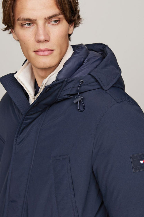Tommy Hilfiger rockie parka donkerblauw | Regular-fit