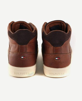 Sneaker cognac