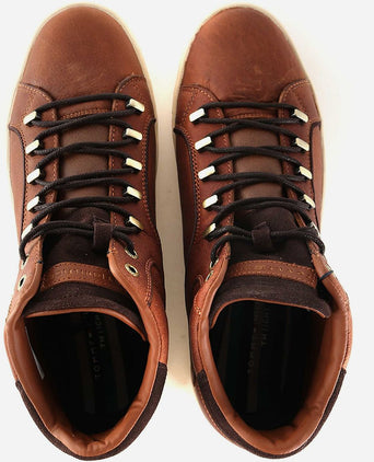 Sneaker cognac