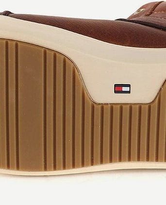 Sneaker cognac