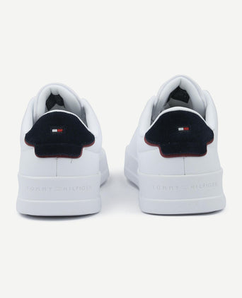Sneaker leather court white