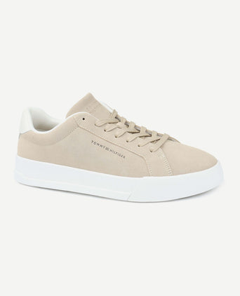 Sneaker suede court beige
