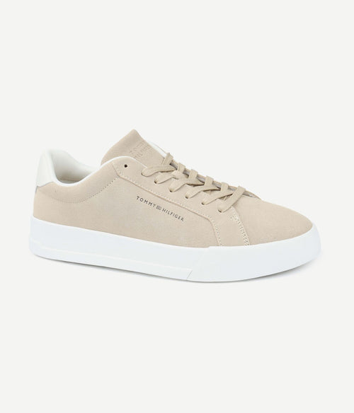 Sneaker suede court beige