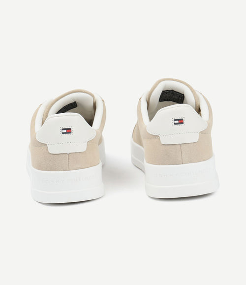 Sneaker suede court beige