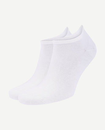 Sneakersok (2-pack) wit