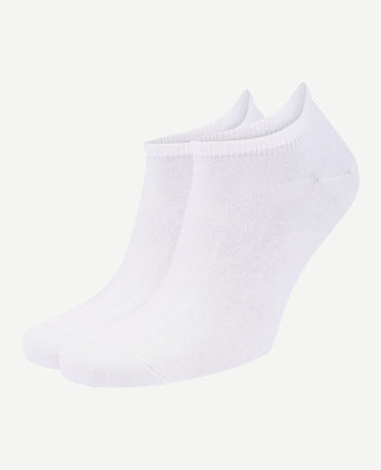 Sneakersok (2-pack) wit