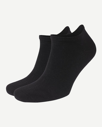Sneakersok (2-pack) zwart