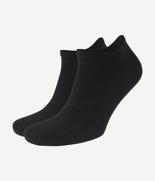 Sneakersok (2-pack) zwart