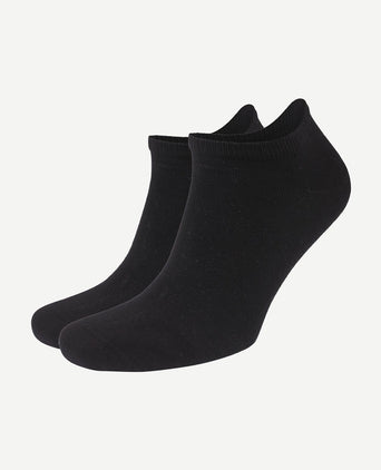 Sneakersok (2-pack) zwart