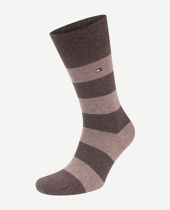 Tommy Hilfiger sokken 2 paar rugby bruin