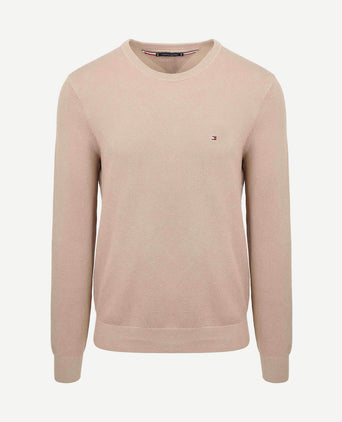 Structure trui beige