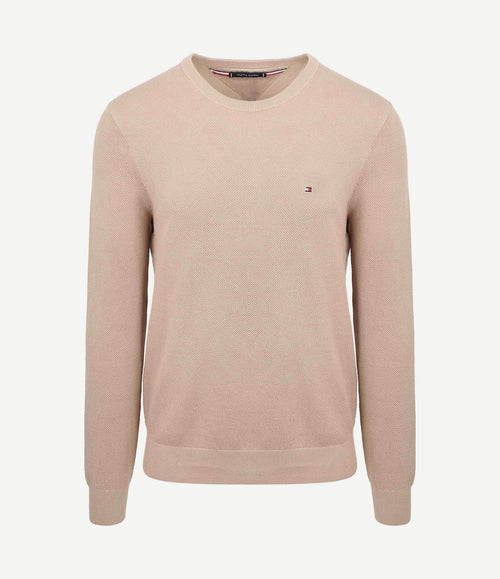 Structure trui beige