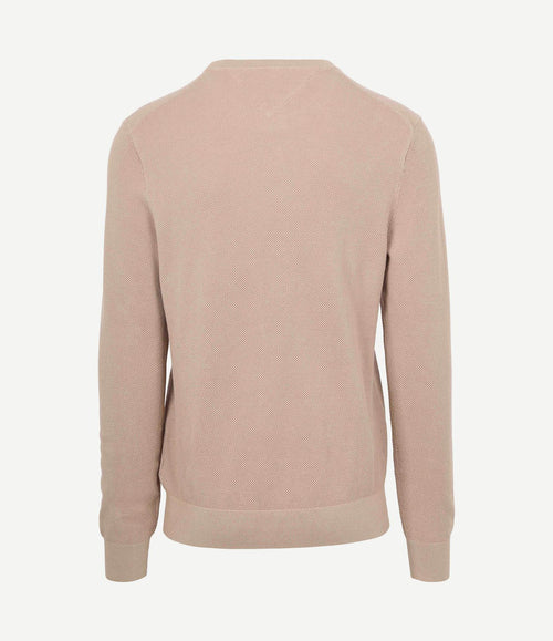 Structure trui beige