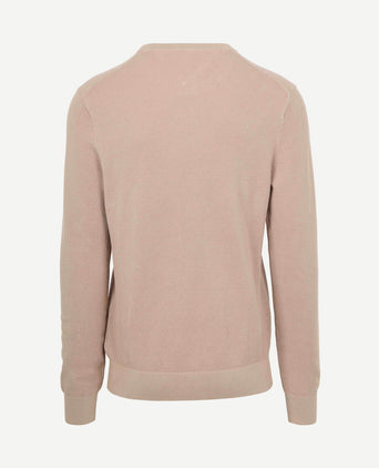 Structure trui beige