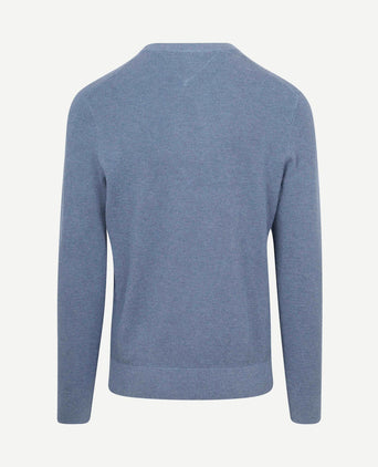 Structure trui blauw