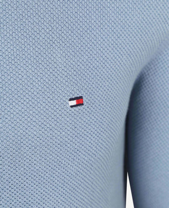 Tommy Hilfiger structure trui indigo | Regular-fit