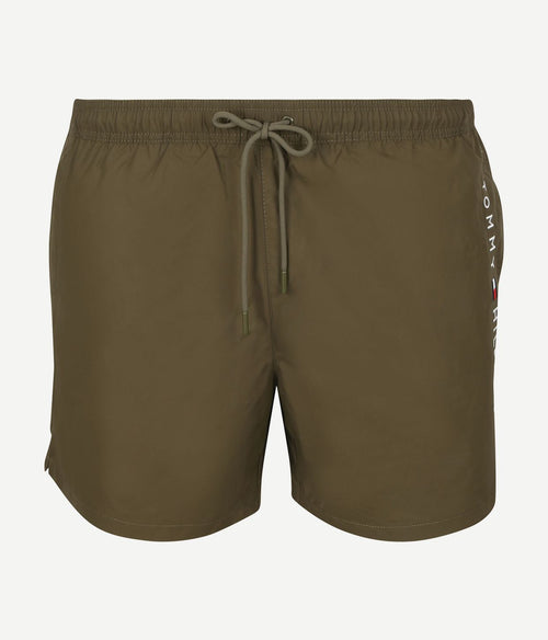 Tommy Hilfiger swimshort medium drawstring army green | Regular-fit