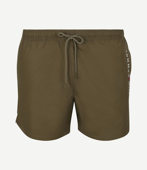 Swimshort medium drawstring army green