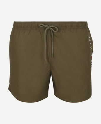 Swimshort medium drawstring army green