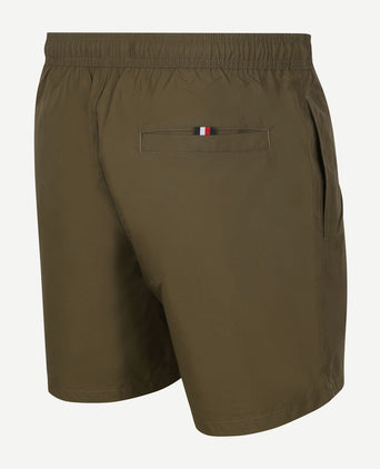 Tommy Hilfiger swimshort medium drawstring army green | Regular-fit