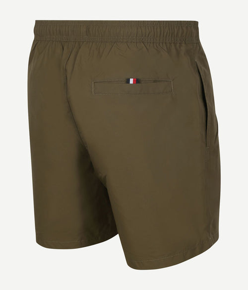 Tommy Hilfiger swimshort medium drawstring army green | Regular-fit