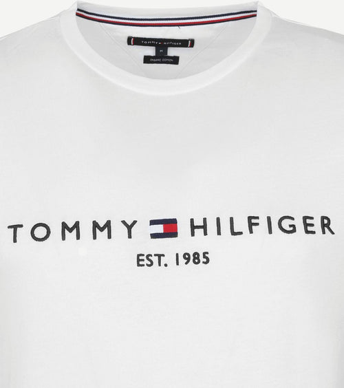 Logo t-shirt wit