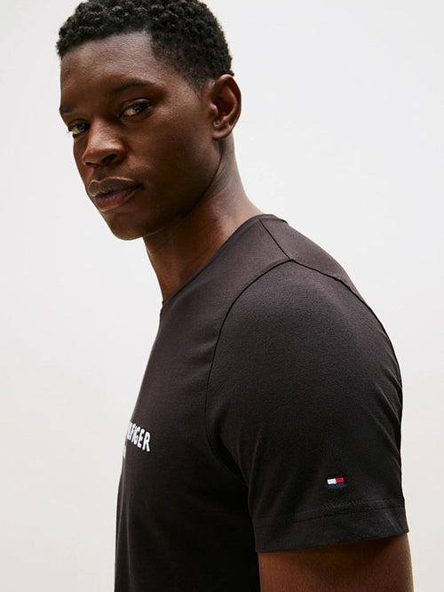 Tommy Hilfiger logo t-shirt zwart
