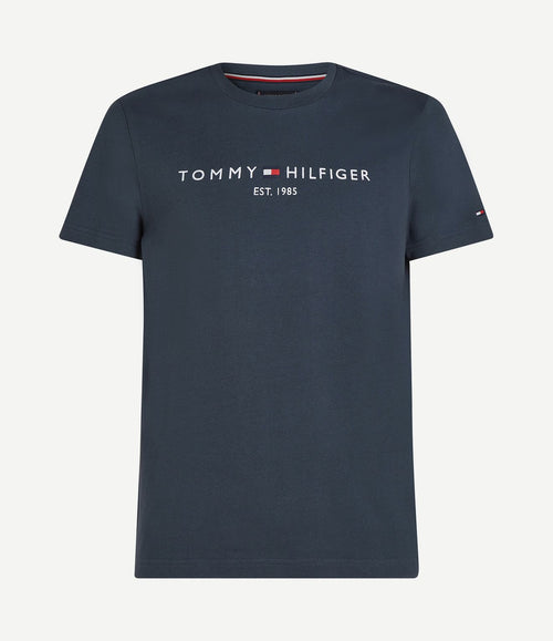 T-shirt logo military denim